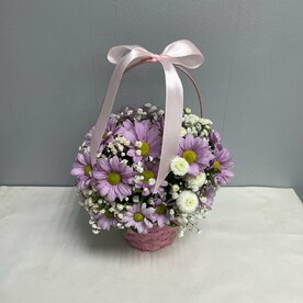 Корзинка с цветами