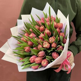 51 пионовидные тюльпаны