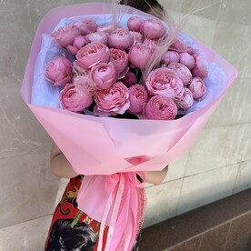 Пионовидные Розы Сильва Пинк