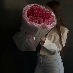 Букет с французскими розами
