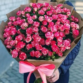 Роза кустовая, Упаковка