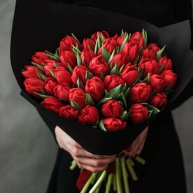 Тюльпаны пионовидные, Дизайнерская упаковка