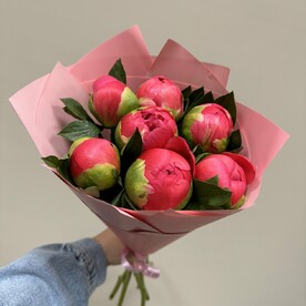 Пион корал шарм, Авторская упаковка
