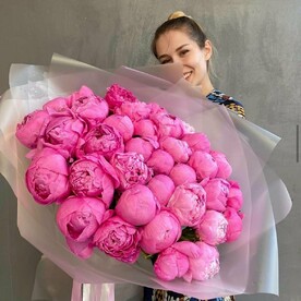 Букет пионов