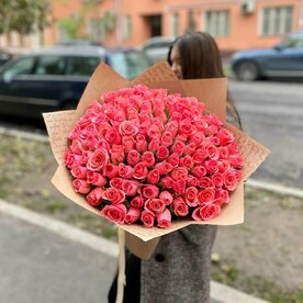 Букет из 101 розы