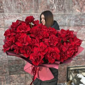 Букет из роз французские