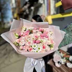 Букет из сборных цветов