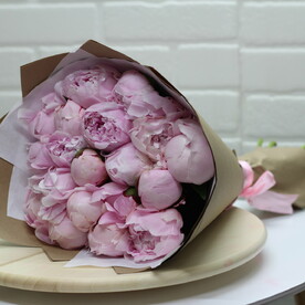 🥰Букет из 19 пион💐
