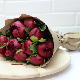 💖Букет из 9 пион🥰