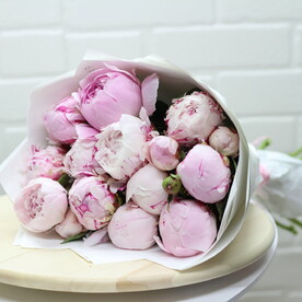 🥰Букет из 15 пионов💐