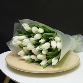Букет из 51 тюльпанов