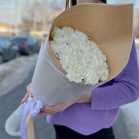 Букет из 21 гвоздики