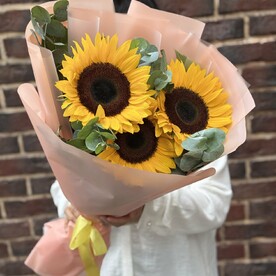 Букет из подсолнухов 🌻