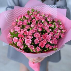 Букет из 29 кустовых роз 😍😍