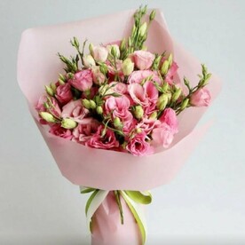 Букет с эустомой🌸