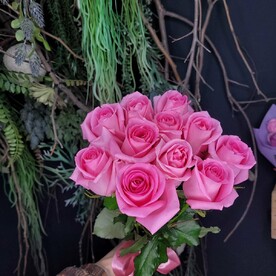 Розовые розы🌸