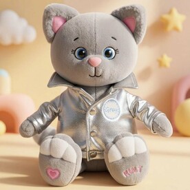 Мягкая игрушка Грей в куртке, 25 см