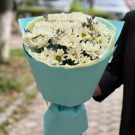 Букет кустовых хризантем