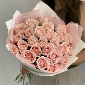 🌸 Розовые розы 25 (Е026)