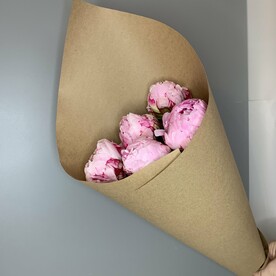 5 пионов в крафте💕