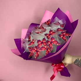 Букет из бабочек светящийся 19(13)