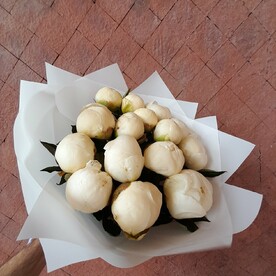 Пион белый, Дизайнерская упаковка