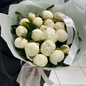 Пион белый, Дизайнерская упаковка