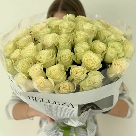Букет из 51 высокой розы