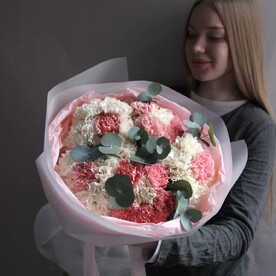 Букет из диантусов (гвоздик)