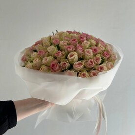 Букет из 101 кенийской розы