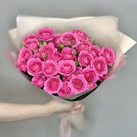 Роза кустовая, Стильная упаковка