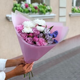 Сборный букет «моей нежной»