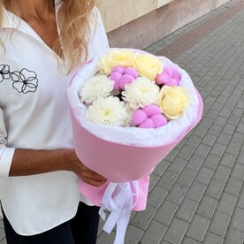 Букет из роз "Романтичный вечер"