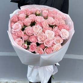 15 кустовых роз