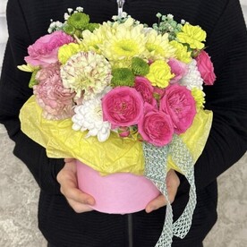 Композиция в коробочке «Дофамин»🌿🌸