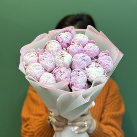 Розовые пионы сара бернар 15щт