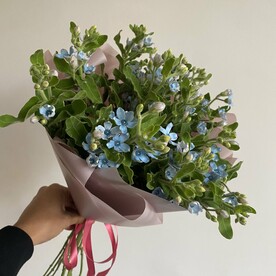 Букет из оксипеталума