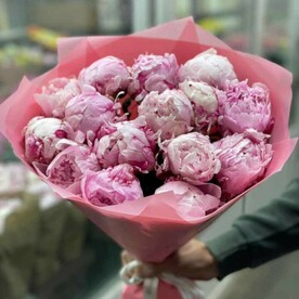 Букет из 15 пионов ❤️