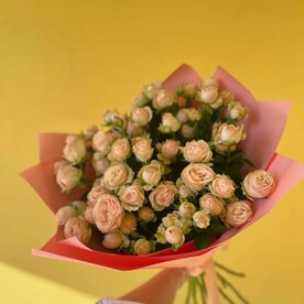 Роза кустовая, Авторская упаковка