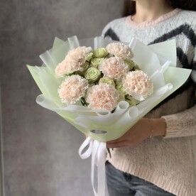 Диантус, Роза кустовая, Пленка матовая