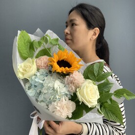 Букет «ключ к успеху»