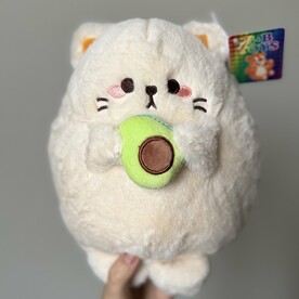 Мягкая игрушка «Котик с авокадо»