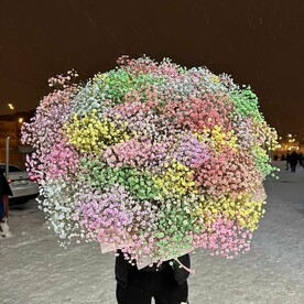 Гипсофила, Дизайнерская упаковка, Открытка