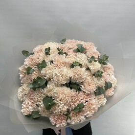 Гвоздика ( диантусы с эвкалиптом )