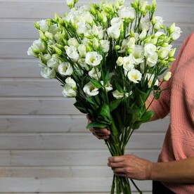 Букет из 15 эустом, арт: 931-1