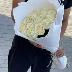 Роза аваланч, Дизайнерская упаковка, Бечёвка