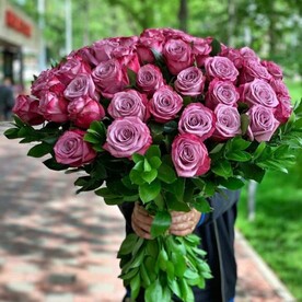 Роза монинг дью с русском