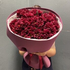 Букет из хризантем