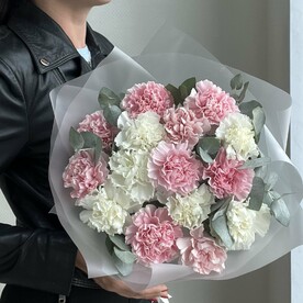 Гвоздика одноголовая, Эвкалипт, Дизайнерская упаковка