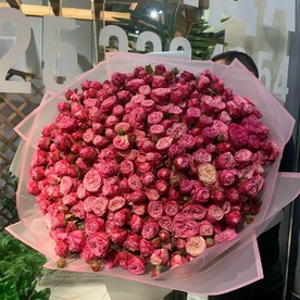 Роза леди бомбастик, Настроение, Дизайнерская упаковка, Открытка
